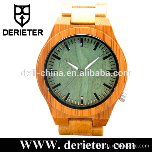 OEM Custom Logo Wood Bamboo Wrist Watch Factory